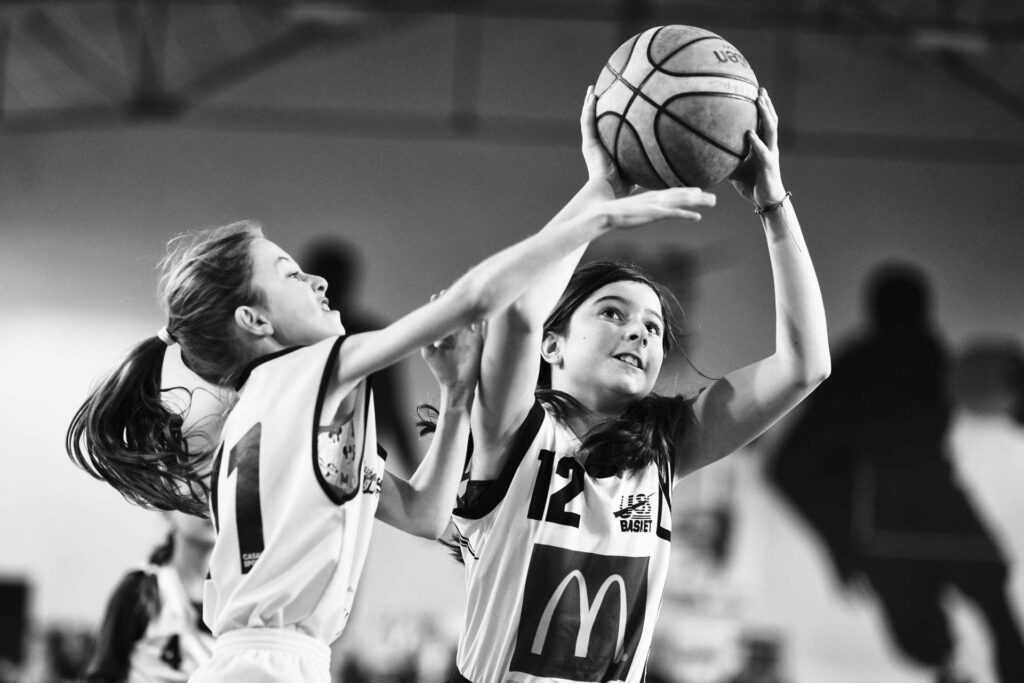 Duel match jeunes filles U11 US Bergerac Basket